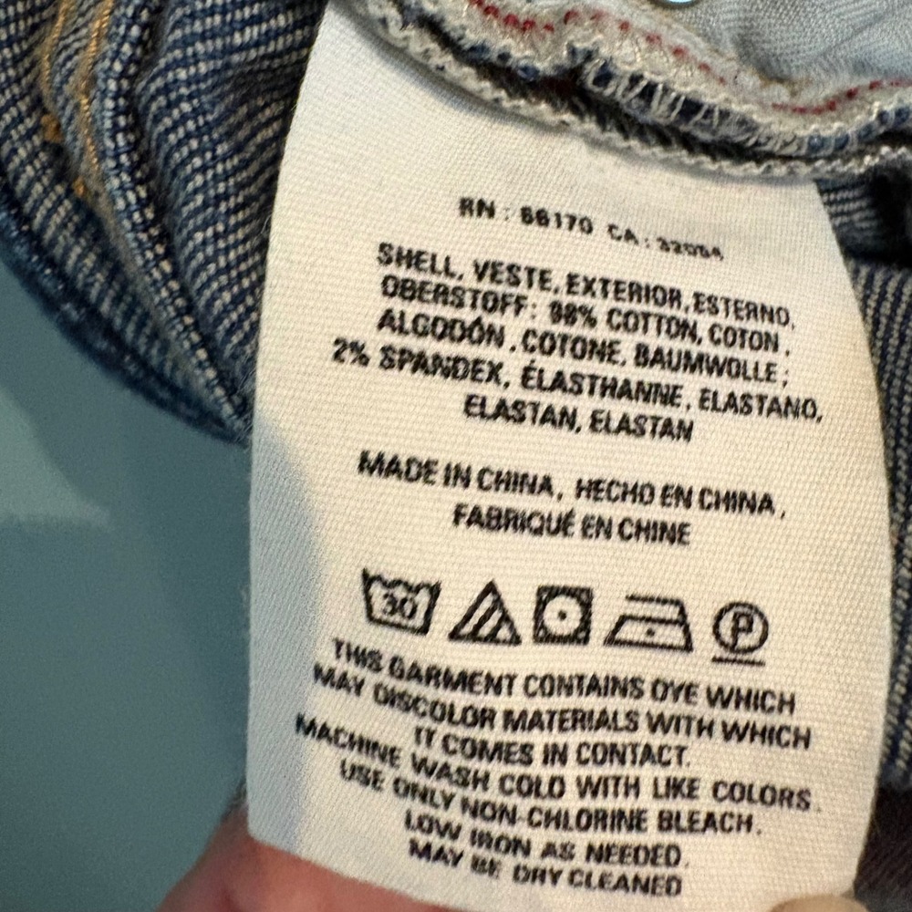 Pilcro‎ and the Letterpress Parallel Jeans Women's 26 Dark Wash 32" inseam - Picture 12 of 14
